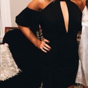 Black Mermaid cocktail dress!